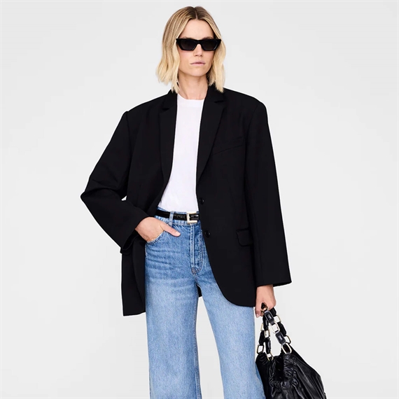 Anine Bing Quinn Blazer, Sort